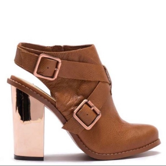 Chinese Laundry Shoes - SOLD! Kristin Cavallari Rose Gold Bootie